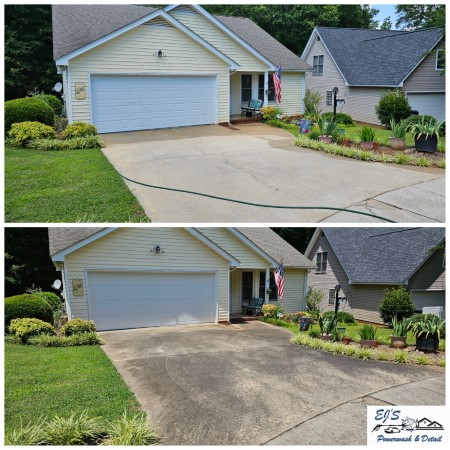 Exquisite House Wash and Pressure Washing Driveway Project in Irmo, SC